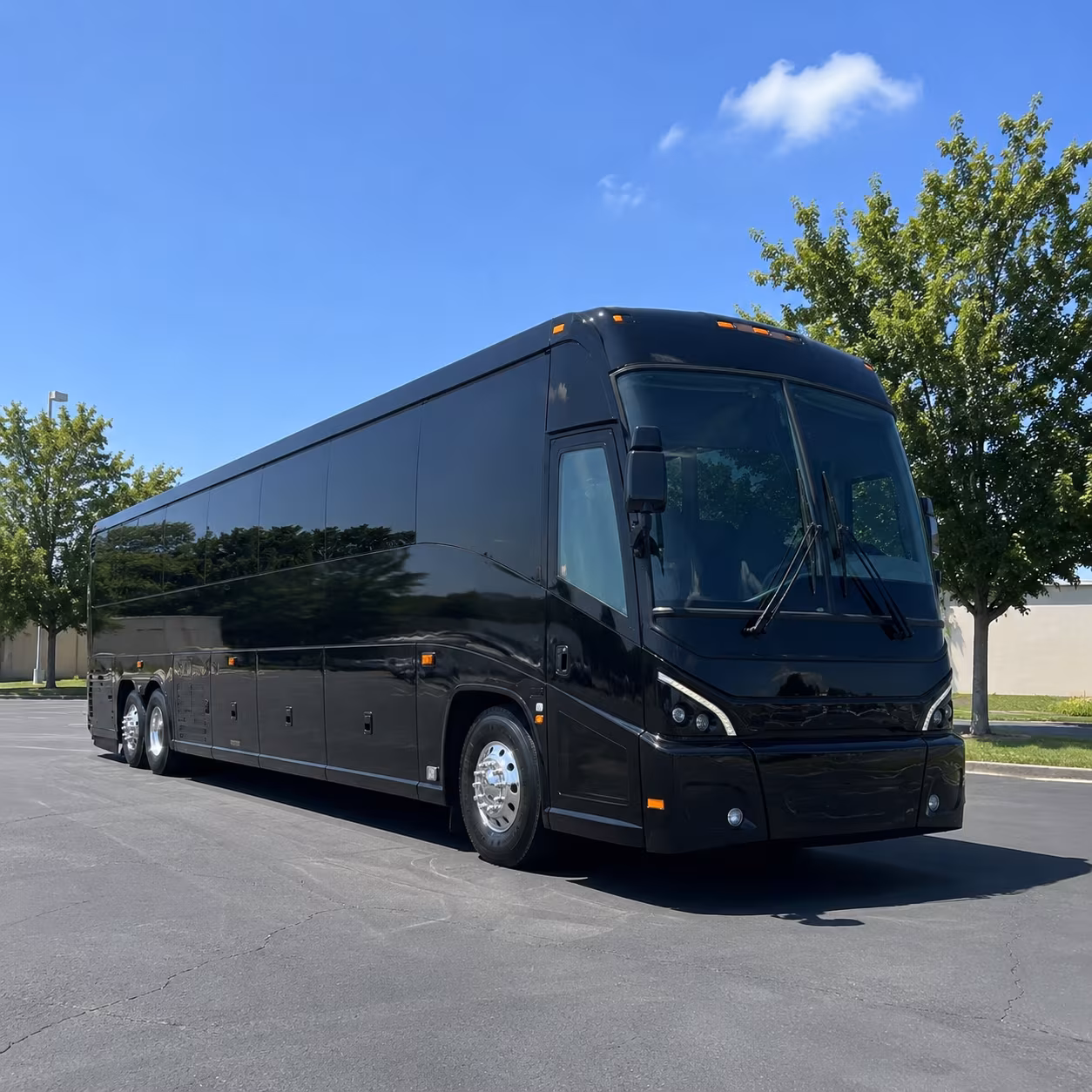 Jackson Airport Shuttle & Transportation party bus exterior