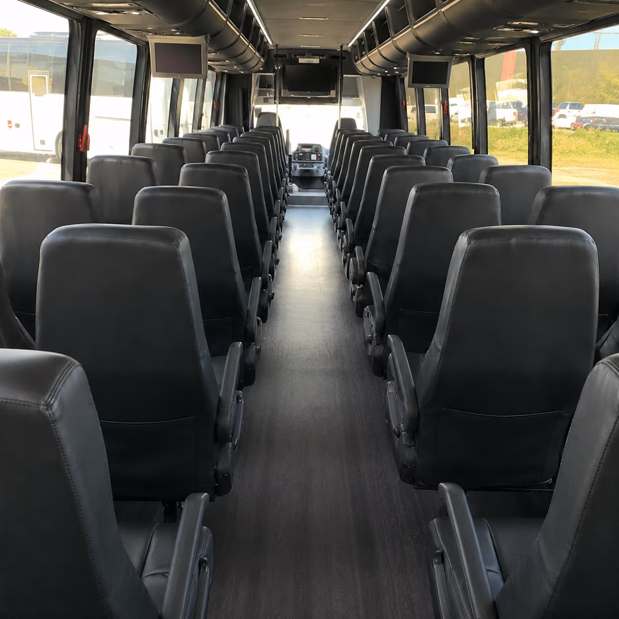Jackson Airport Shuttle & Transportation party bus exterior