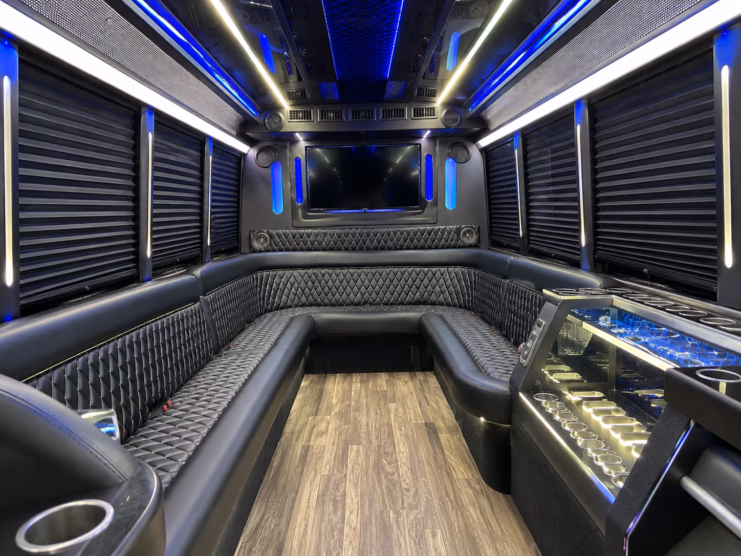 Jackson Bachelor & Bachelorette Transportation party bus exterior