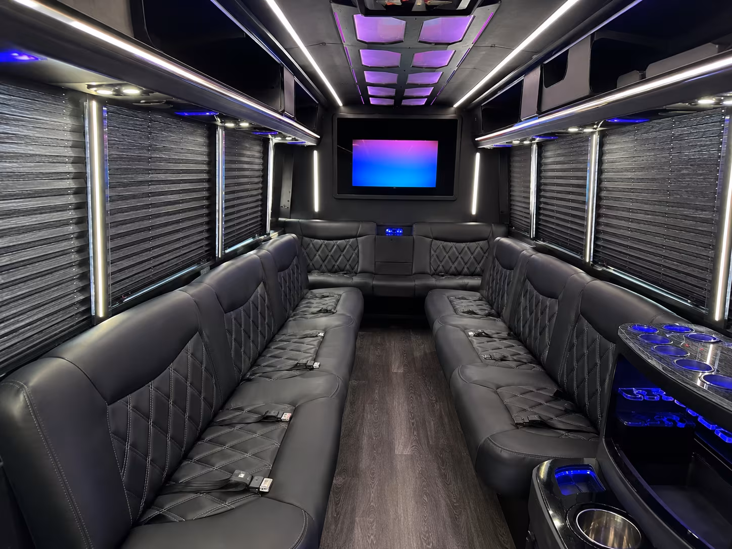 Jackson Bachelor & Bachelorette Transportation party bus exterior