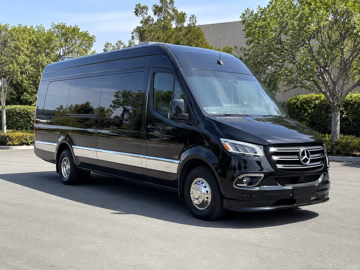 Jackson Corporate Transportation party bus exterior