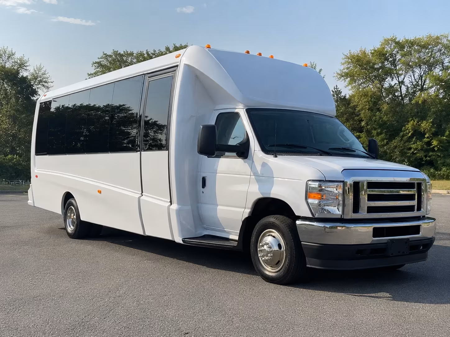 Jackson Private Event Transportation party bus exterior