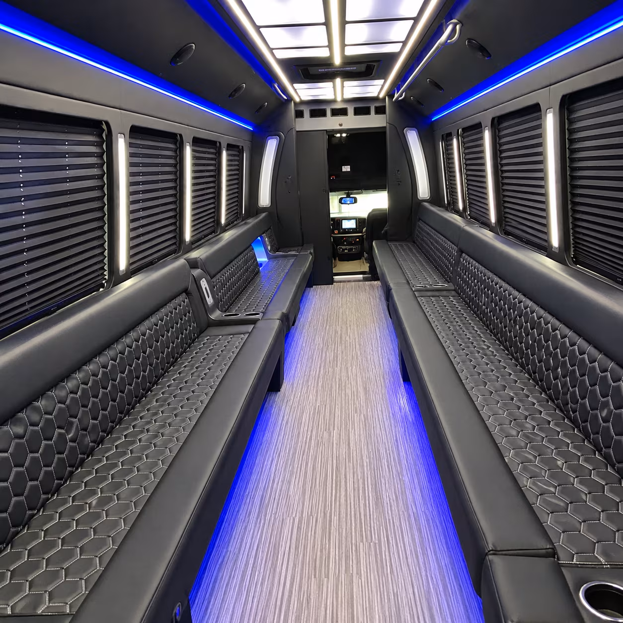 Jackson Private Event Transportation party bus exterior