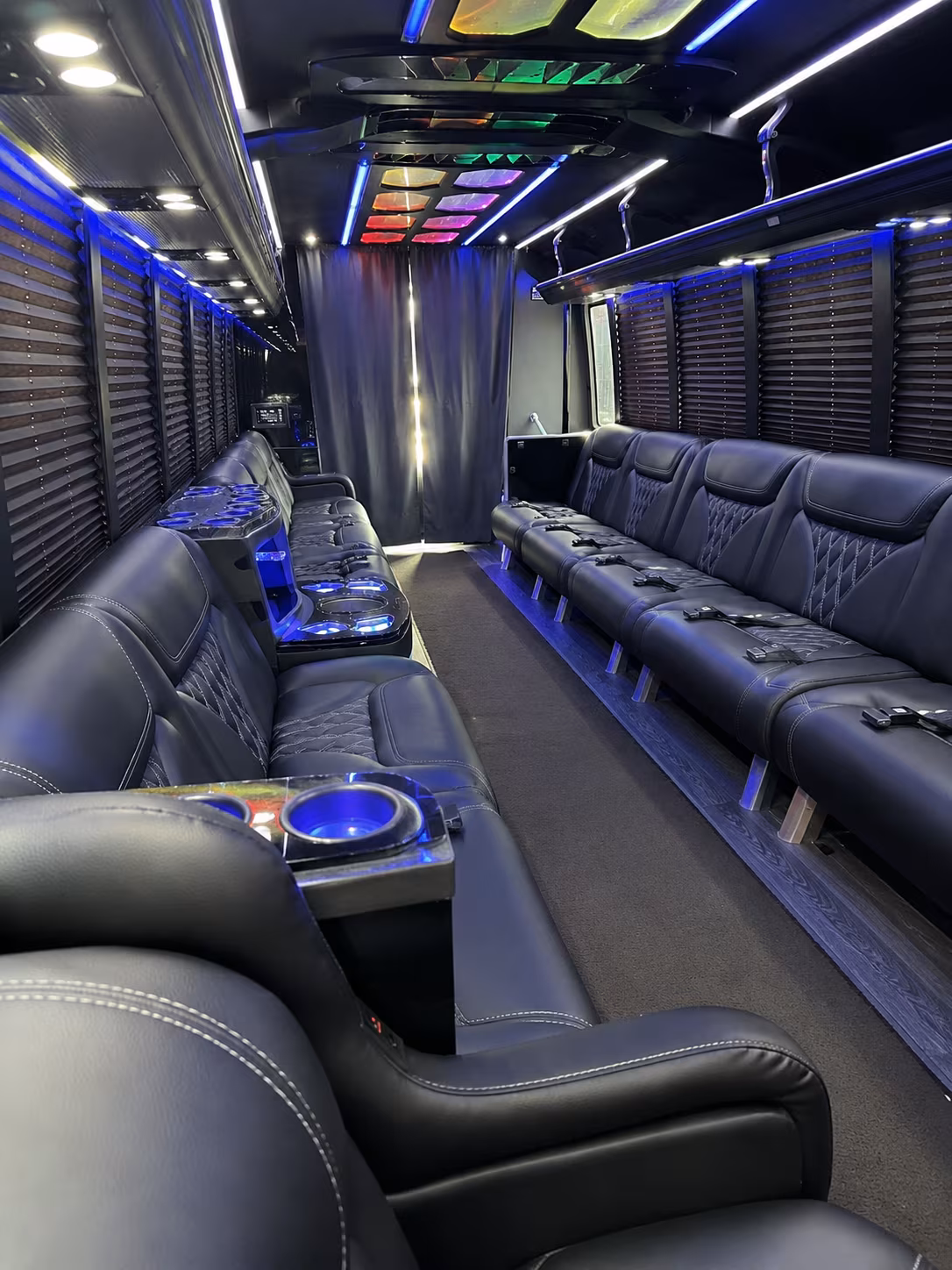 Jackson Prom & Homecoming Transportation party bus exterior