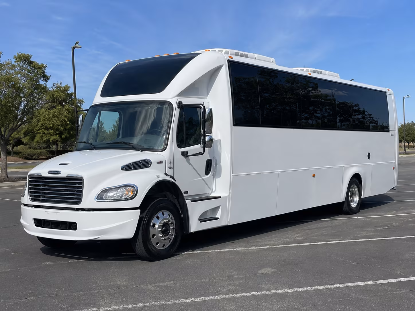 Jackson Prom & Homecoming Transportation party bus exterior