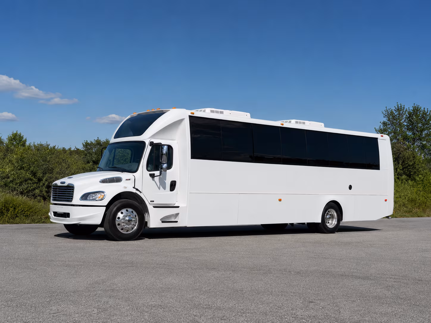 Jackson Prom & Homecoming Transportation party bus interior