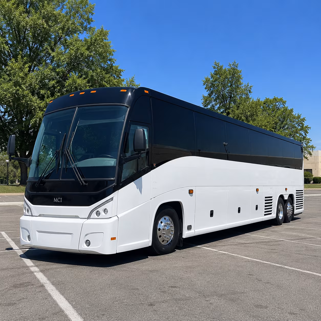 Jackson School Event Transportation party bus exterior