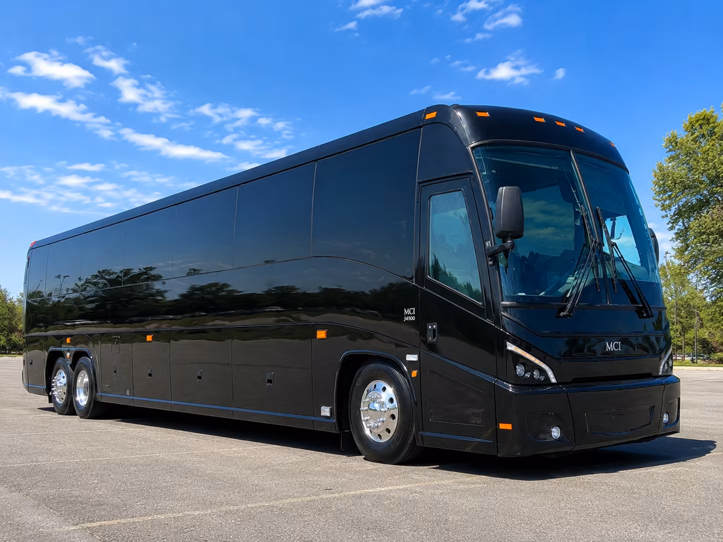 Jackson School Event Transportation party bus exterior