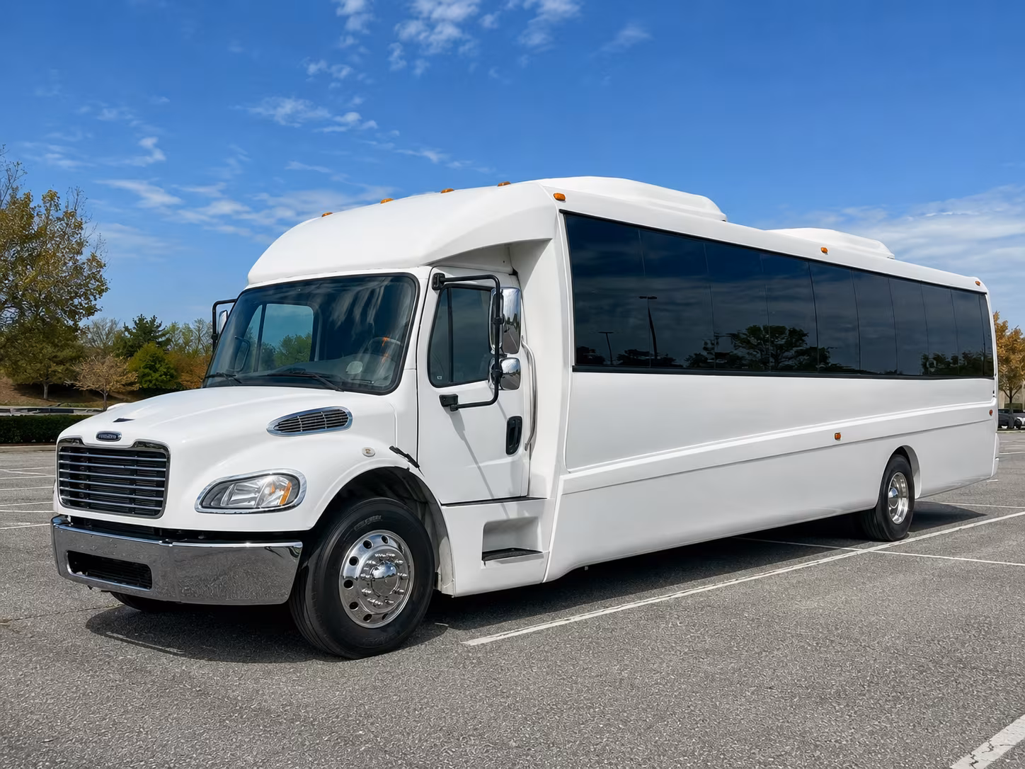 Jackson Sporting Event Transportation party bus exterior