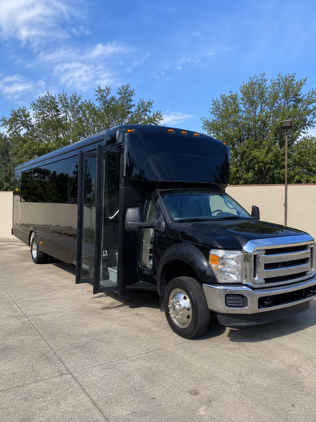 Jackson Wedding Transportation party bus exterior
