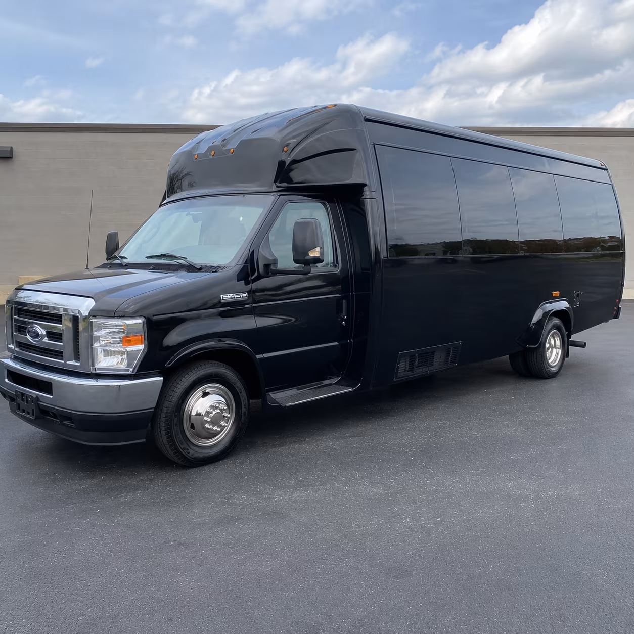 Jackson Wedding Transportation party bus exterior