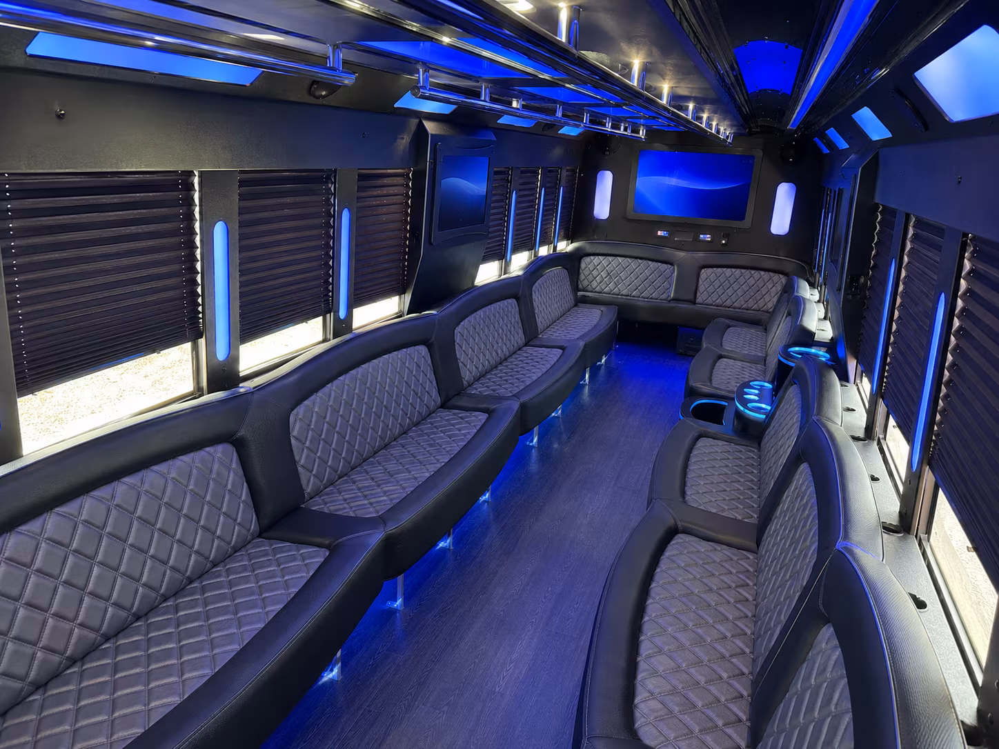 Jackson Winery Tour & Pub Crawl Transportation onboard seating